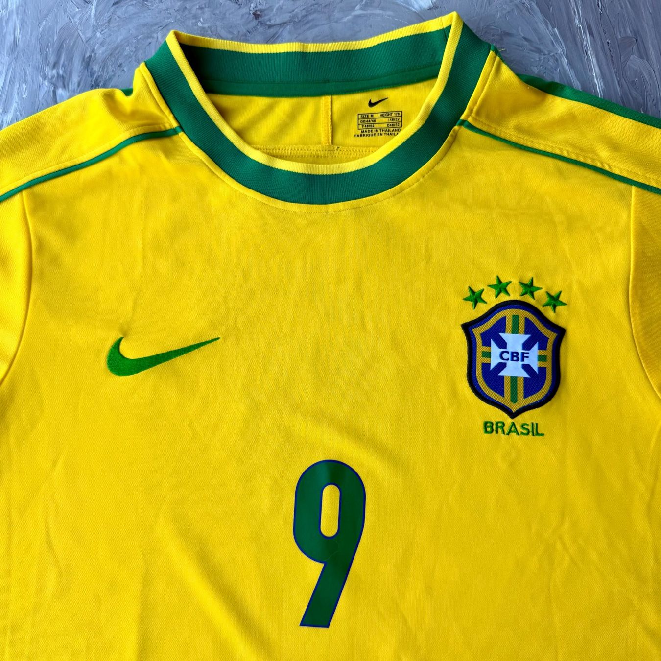 Canottiere & Pantaloni: Maillot Brésil Ronaldo 10 – Usato da Thônex venduto da Suisse.Shopping 8