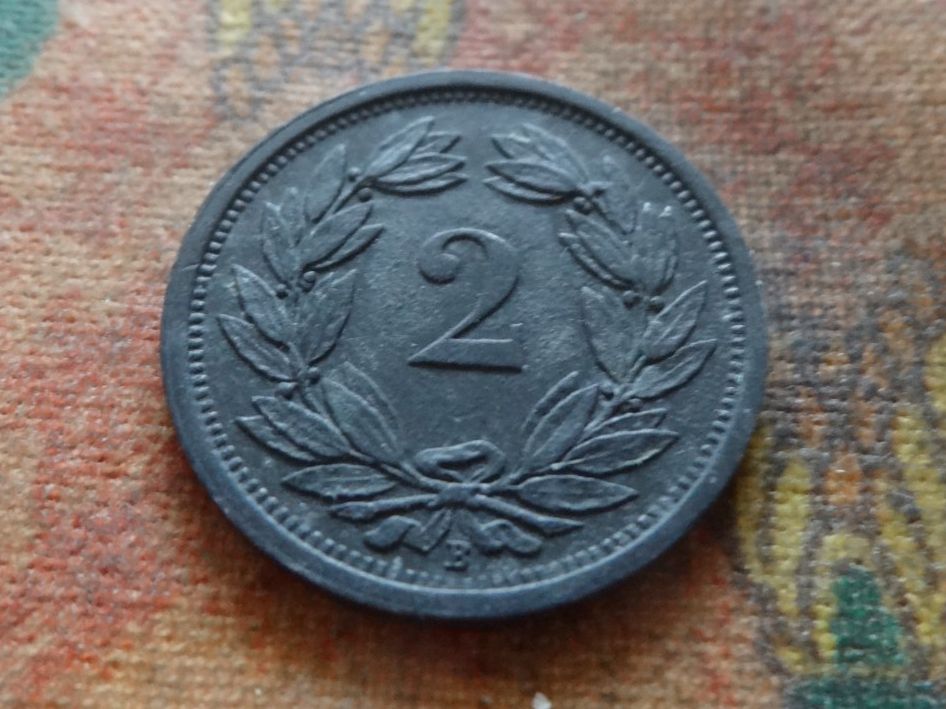 Tutti le monete: 2 Rp. 1945   (C) – Usato da Romanel-sur-Lausanne venduto da Swift13 1