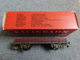 KLEINBAHN No. 333 DR Niederbordwagen HO, künstl. gealtert