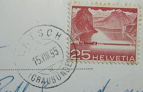 Cartoline postali: LATSCH – Usato da Jona venduto da philajona 1