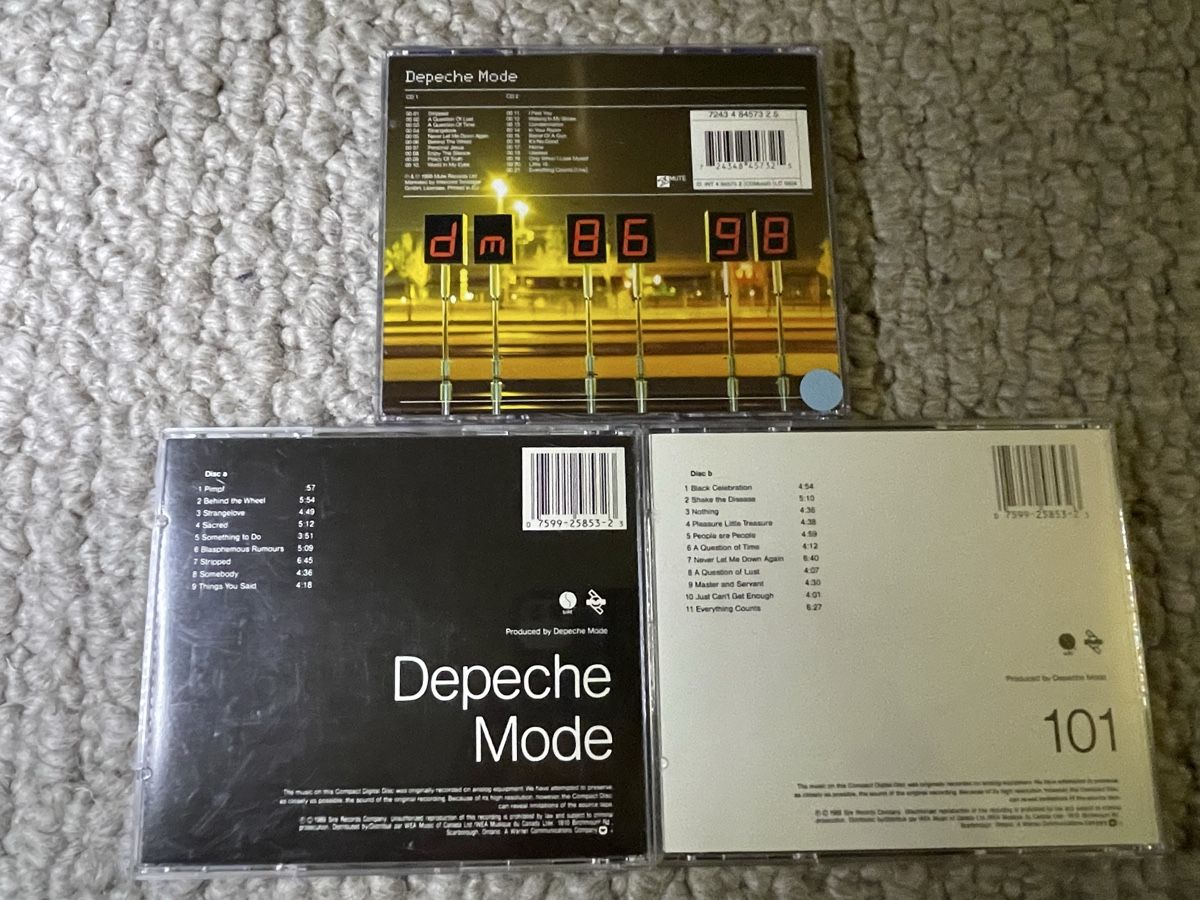 CD: 3x Depeche Mode  – Usato da Reinach AG venduto da trigger7811 1