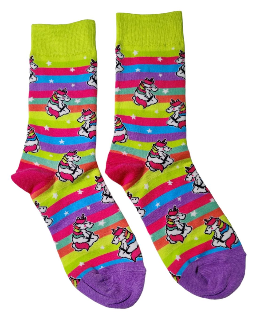 Calze: Socken Einhorn / Regenbogen / Pride / Rainbow / Unicorn – Nuovo e nell'imballaggio originale da Zürich venduto da amysmith