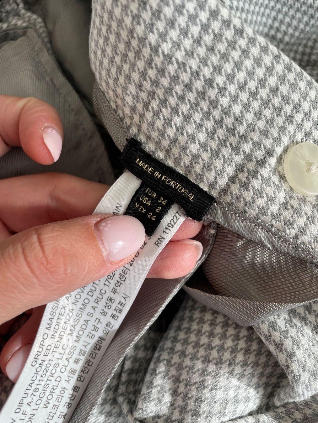 Massimo Dutti Pantaloni: Massimo Dutti - Stoffhose mit Muster, XS – Nuovo (secondo la descrizione) da St Gallen venduto da Giidi 6