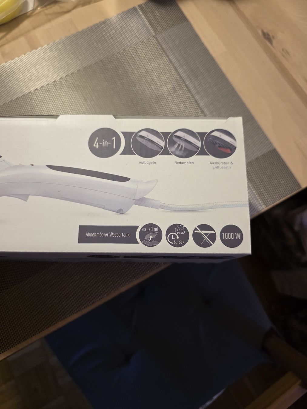 SilverCrest Pulitori a vapore: SILVERCREST Dampfbürste 4-in-1 neu 1000W – Nuovo e nell'imballaggio originale da Reiden venduto da pavlo41 1