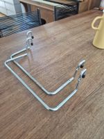 Lattenrost-Fussbügel aus verchromtem Metall 