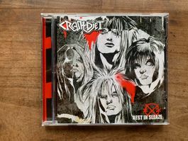 Crashdïet Rest In Sleaze CD Heavy Metal Glam RAR