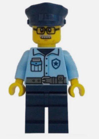 Lego Baukästen: LEGO Minifigur Polizei Chef, aus Set 60419 – Neu (gemäss Beschreibung) aus Bettwiesen von mad_cl6y