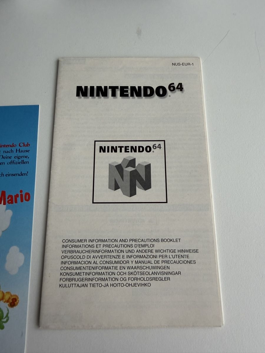 Nintendo Giochi: Super Mario 64 - N64 - OVP – Usato da Oetwil am See venduto da Egzon.Kastrati 7