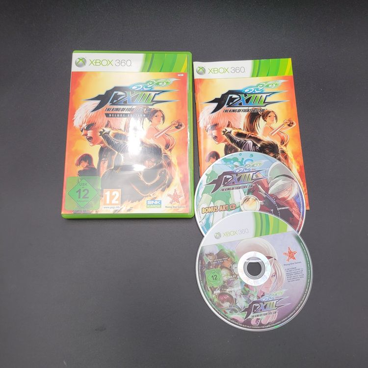 Jeu The King Of Fighters XIII Deluxe Edition - Xbox 360 PAL FR CIB