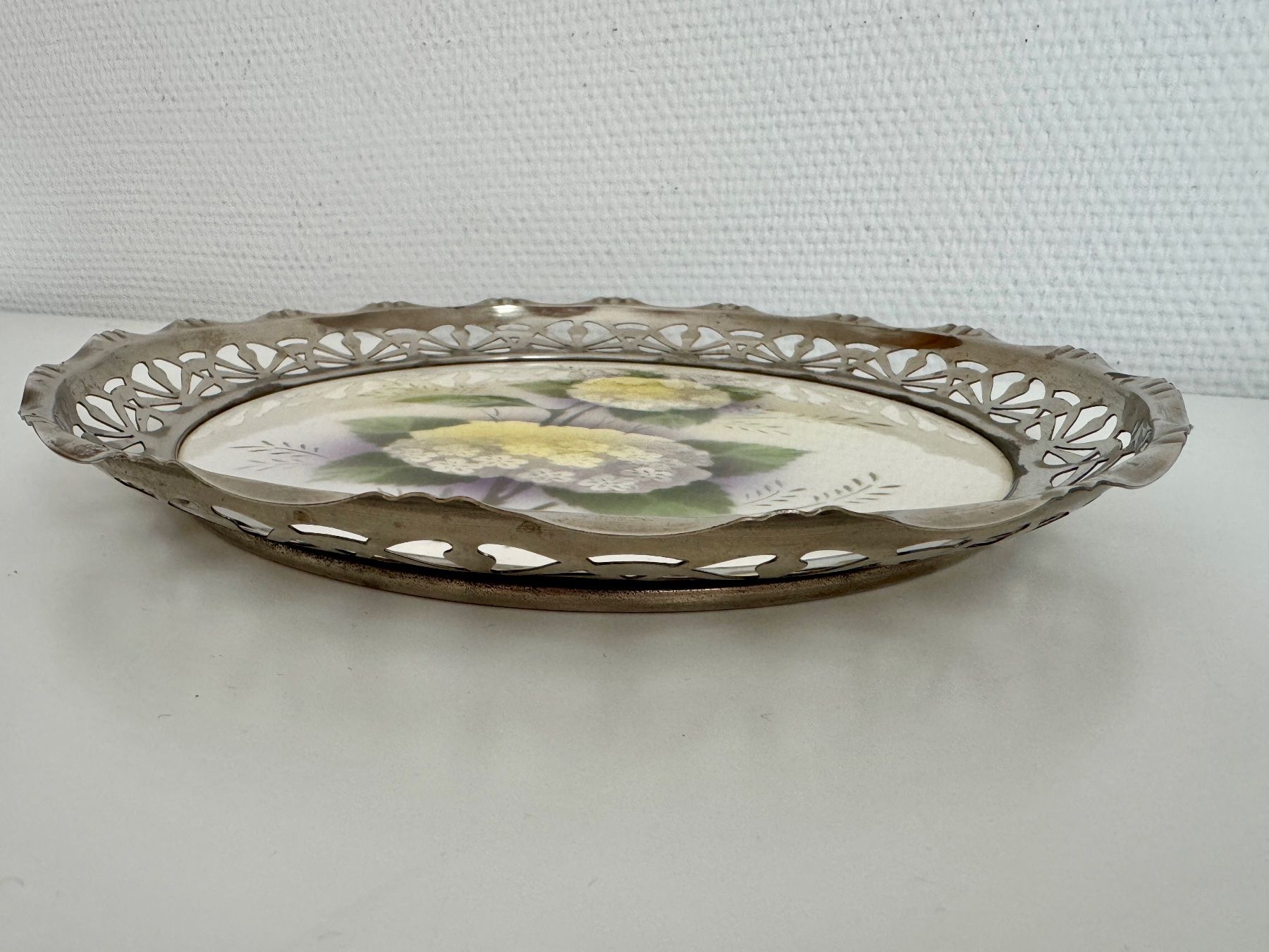 Piatti: Jugendstil Konfektschale mit Blumenmuster – Usato da Egg b. Zürich venduto da chantilly-lace 4