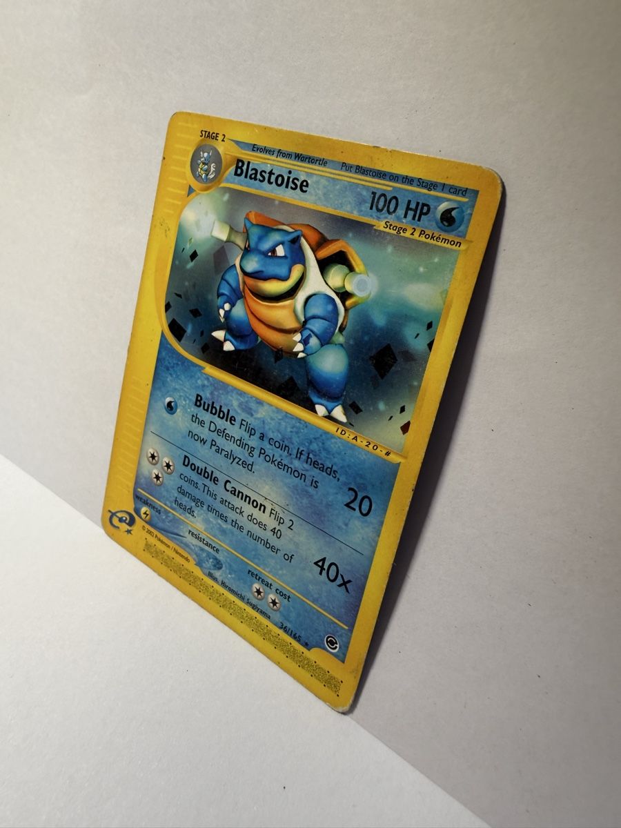 Pokémon Sammelbilder & Trading cards: Pokemon Card - Blastoise Expedition Base Set 36/165 Rare – Gebraucht aus Lugano von ktm_7jr7 1