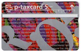 Return of investment (farbig) - seltene Geschenk Taxcard