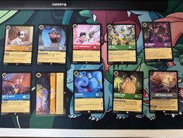 Disney Lorcana Sammelkarten Lot 40 Karten