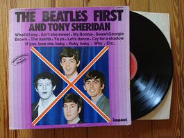 THE BEATLES FIRST and Tony Sheridan (LP, 1964)