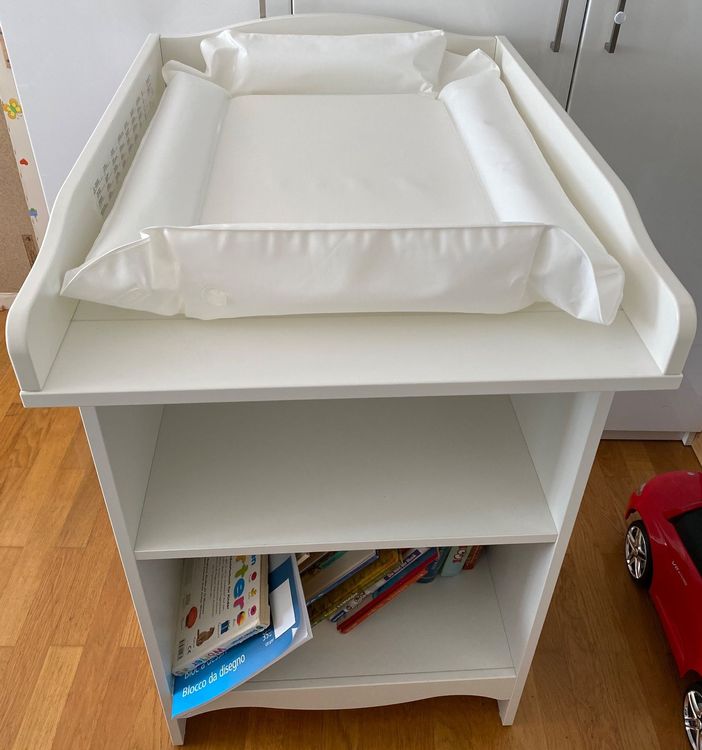 Produktbild von Wickeltisch Organizer (Elegantes Weiß) - Wickelkommode Organizer