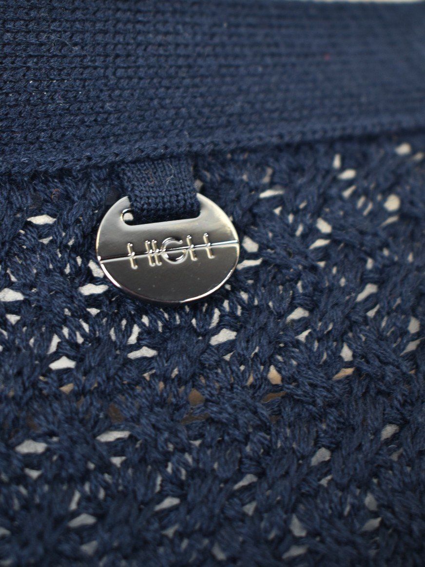 High Giacche: HIGH Cardigan, Softshell Ärmel, blau, Gr.40/42 – Usato da Nürensdorf venduto da 2ND_STORY 5