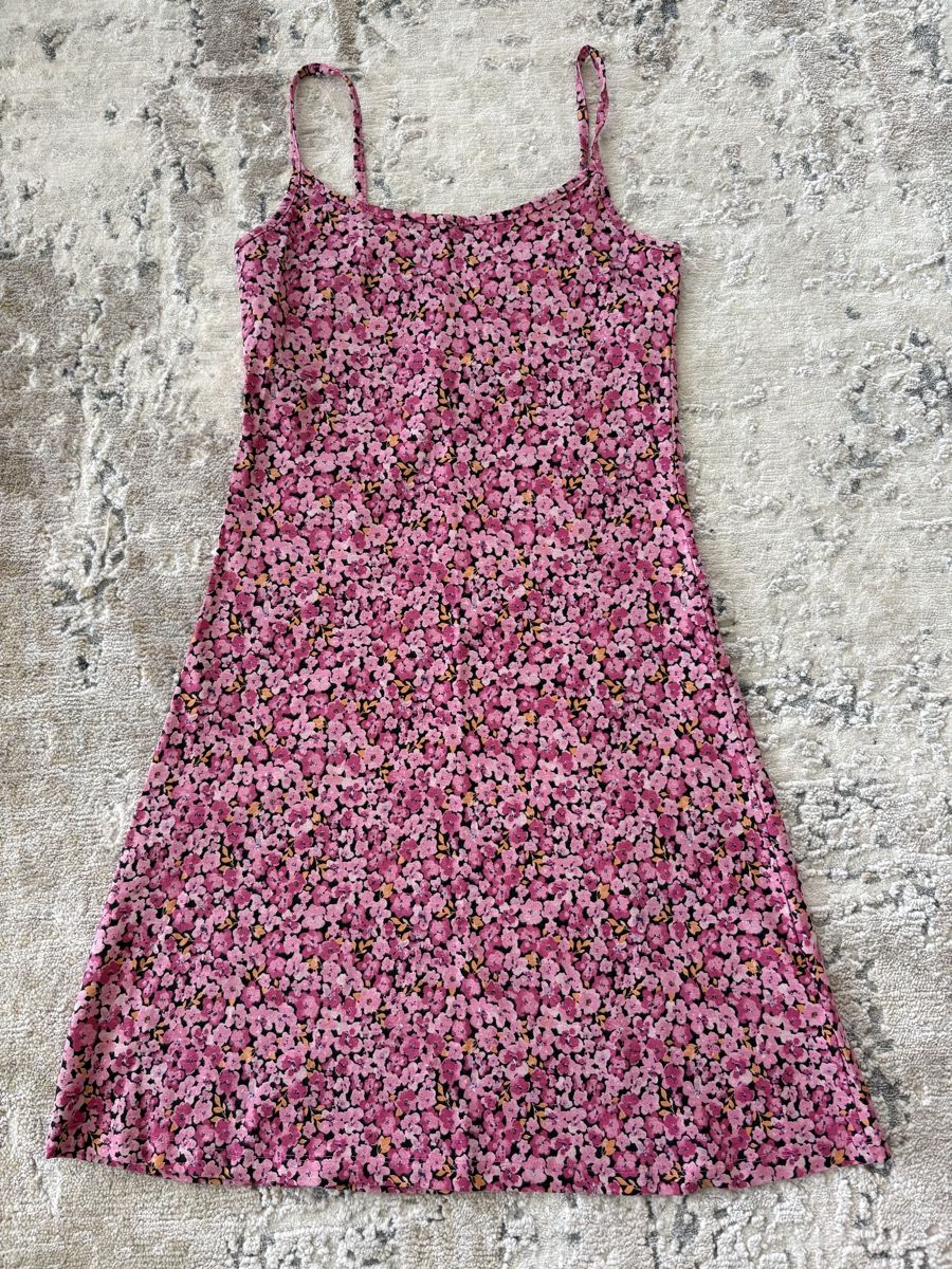 Vestiti: Kleid pink mit Blumenmuster – Nuovo (secondo la descrizione) da Balzers venduto da lea_sy5p