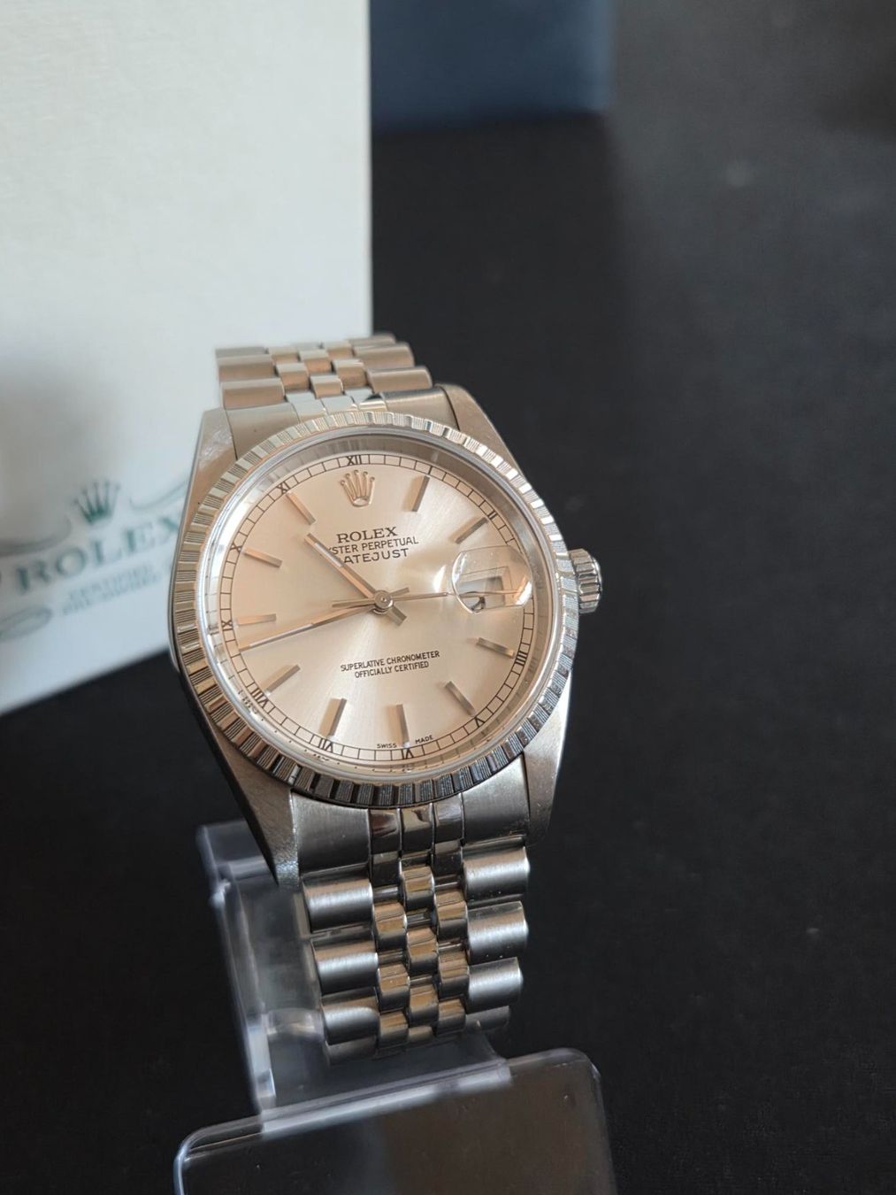 Rolex Uhren: ROLEX DATEJUST 16220 - Certified Pre-Owned – Gebraucht aus Burgdorf von Moonwalker 1