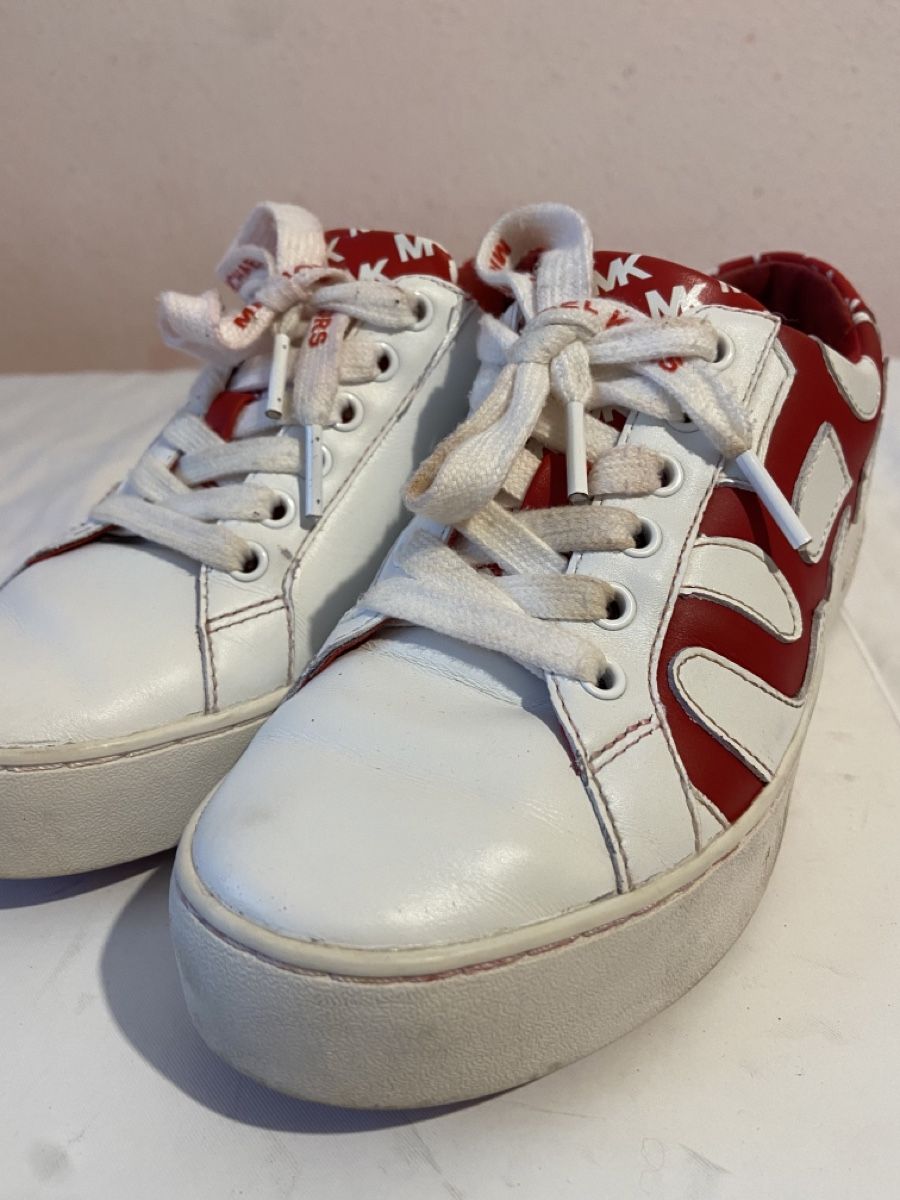 Michael Kors Scarpe da donna: Baskets blanches et rouges Michael Kors – Usato da Chêne-Bougeries venduto da sor_9rzp 5