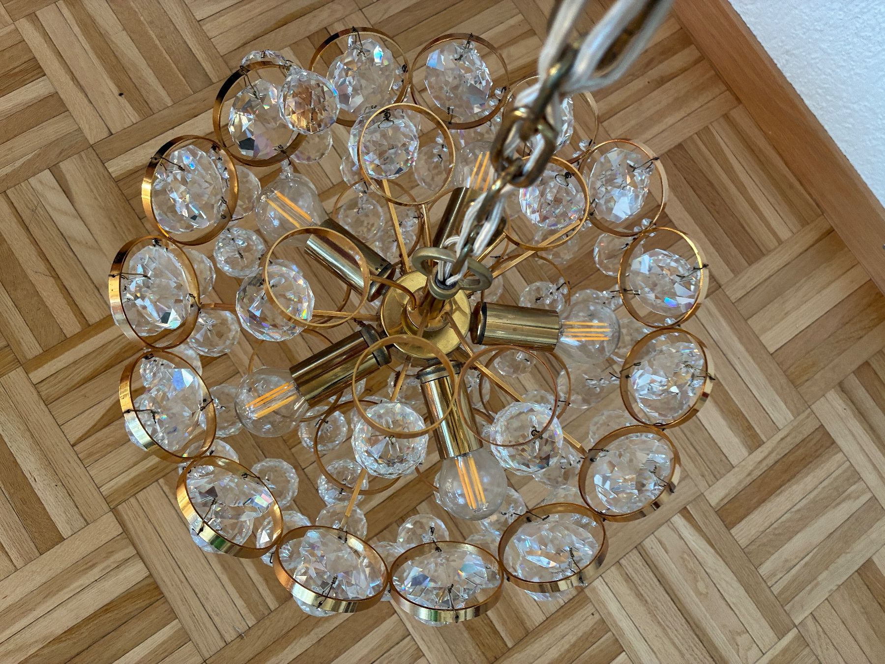 Lampadari & plafoniere: Wunderschöner Kronleuchter – Usato da Berikon venduto da lynn52 1