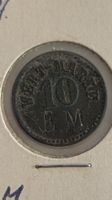 Alte Wertmarke 10 E.M. (LP2)