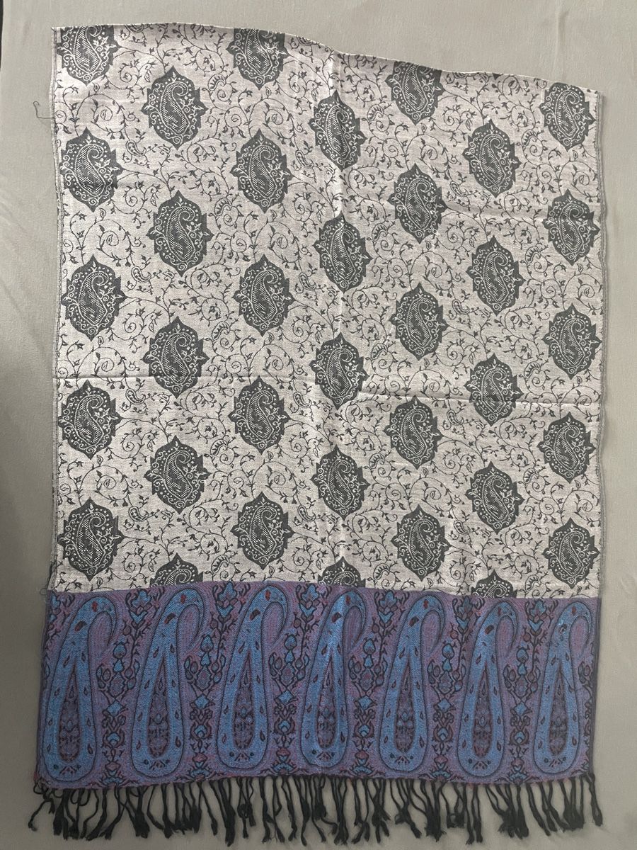 Foulard & Sciarpe: Kaschmirschal in blau/violett – Nuovo (secondo la descrizione) da Grenchen venduto da servet.t 3