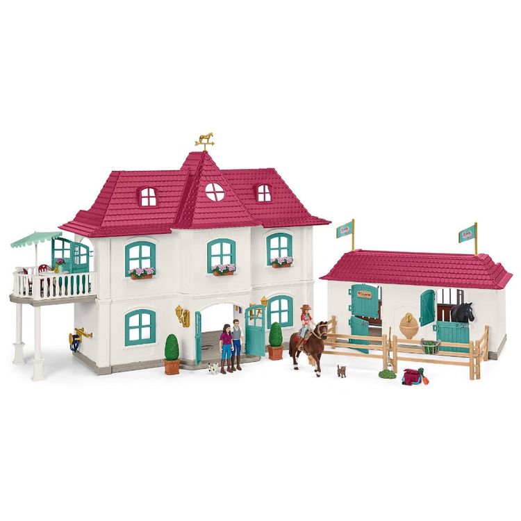 Schleich Horse Club Lakeside Pferde Haus Villa Stall Ranch | Kaufen auf