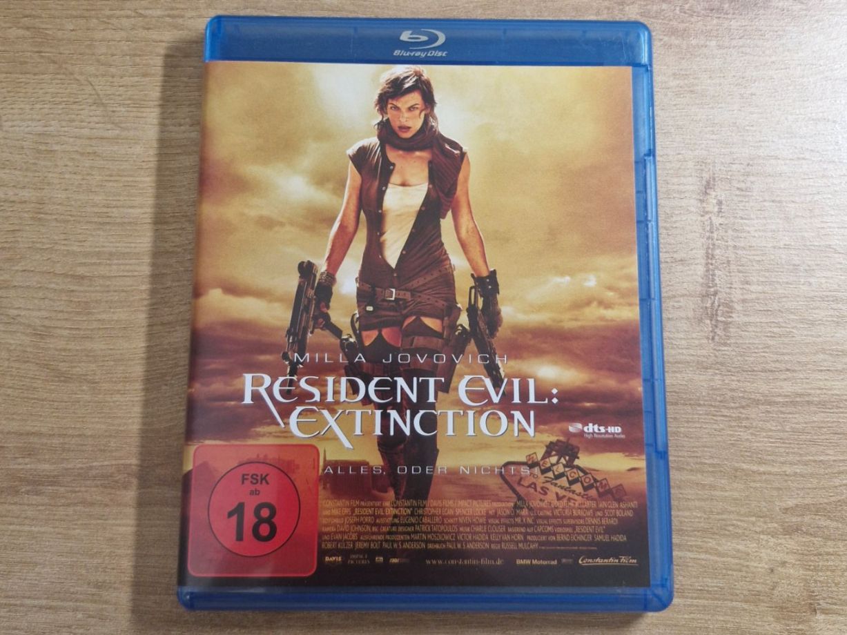 Tutti i DVDs: Resident Evil 3 - Extinction (2007) RAR Bluray – Usato da Pfungen venduto da Whitie
