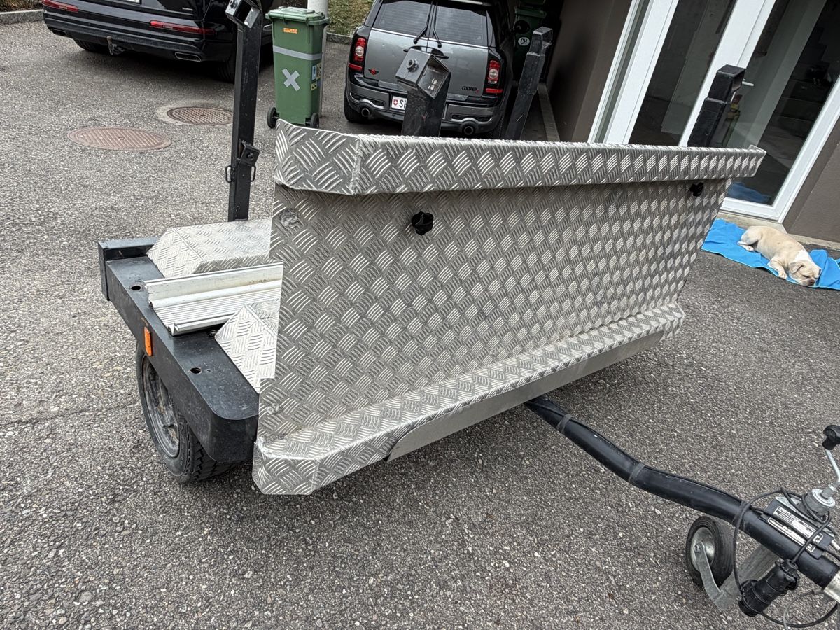 Anhänger: Seltener Motorrad-Anhänger quer – Gebraucht aus Neunkirch von BoBo007 2