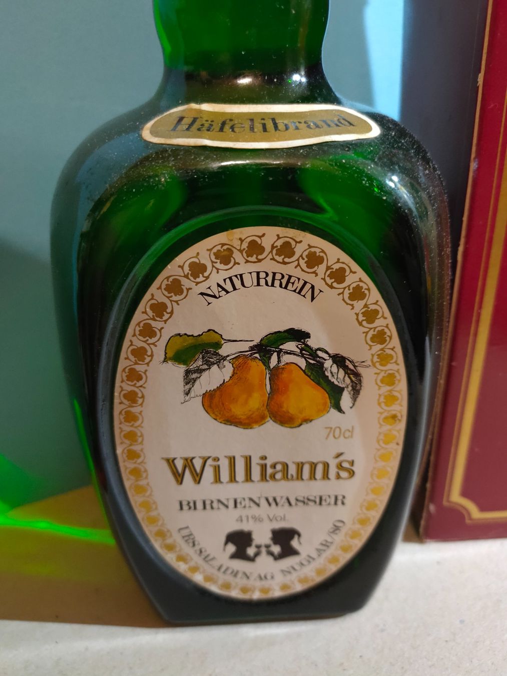 Williams Spirituosen: Williams Häfelibrand 41% Vol.  70cl – Neu (gemäss Beschreibung) aus Zürich von Joer 1