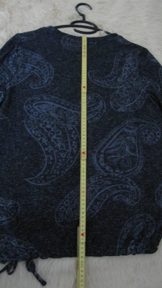 Cecil Maglioni & Felpe: Cecile Damen Pullover, blau Paisley Muster, Gr. L – Usato da Brunnen venduto da Kiwiland1 5