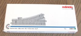 C-Gleis-Weiche 24611 links, neu & OVP, ab 1 Stück