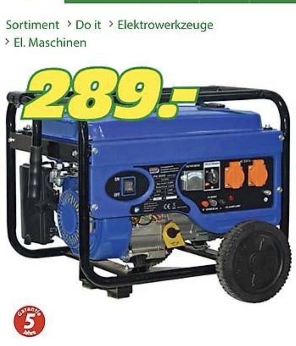 Stromgeneratoren: Generator – Gebraucht aus Chur von Romdar_13