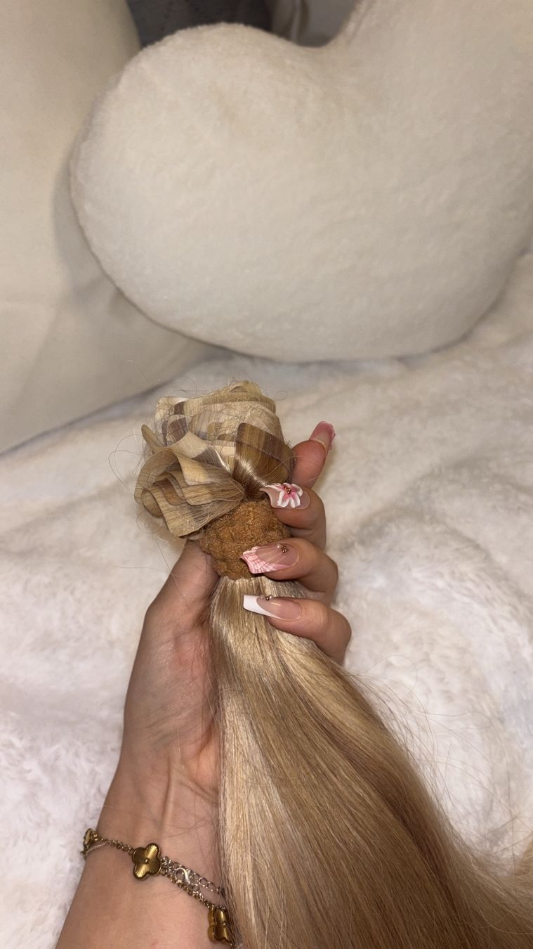 Parrucche: Blonde Extensions, Russisches Echthaar/60cm – Usato da Zürich venduto da sina_zhh 2