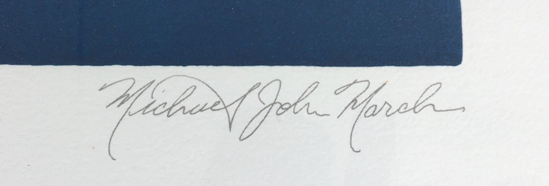 Grafica & Litografie: Michael John March grosse Litho handsig. – Usato da Müllheim Dorf venduto da Othmar73 5
