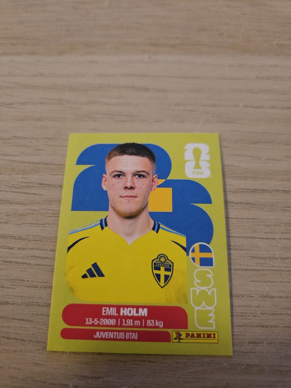 Panini Carte collezionabili: Panini WM 2026 SWE 5 – Nuovo (secondo la descrizione) da Genève venduto da jerdinho1209