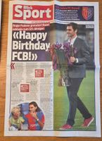 Blick 15.11.18. 125 Jahre FC Basel.FCB Sonderbeilage Federer