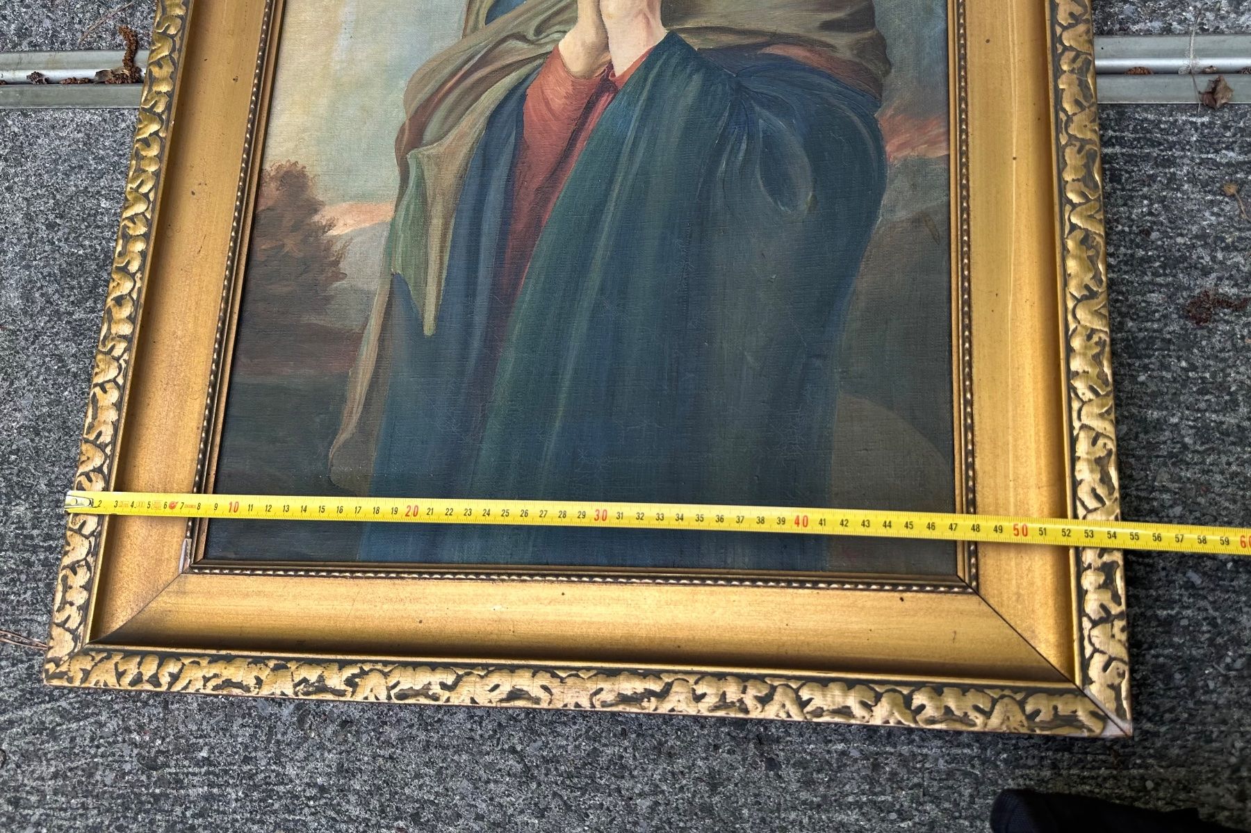 Dipinti: Maria betend, Original Gemälde signiert – Usato da Zürich venduto da brazerola 5