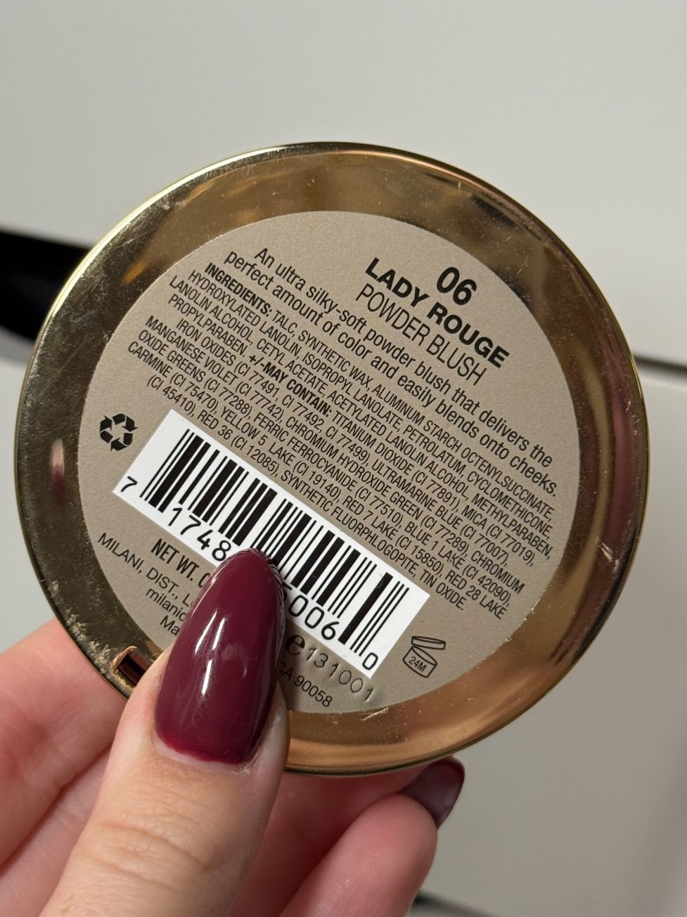 Make-up: Blush Milani – Nuovo (secondo la descrizione) da Chavannes-près-Renens venduto da elobrgs 3