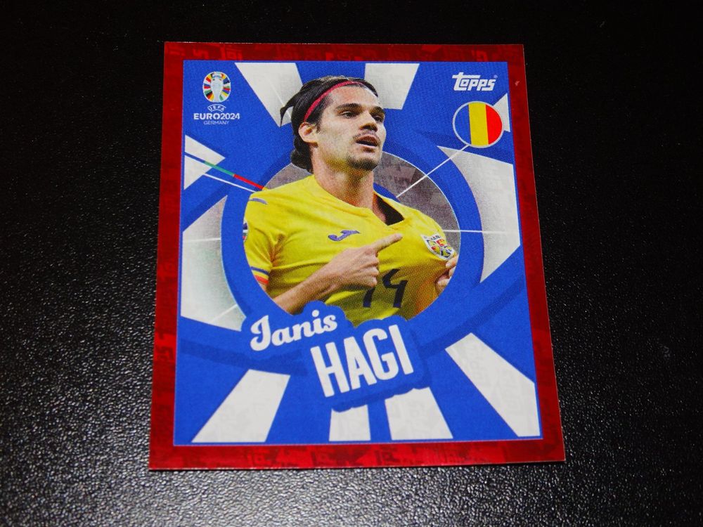 Topps Sticker Wappen, ROM PTW, Topps Foil Logo, Euro/EM 2024 | Kaufen ...