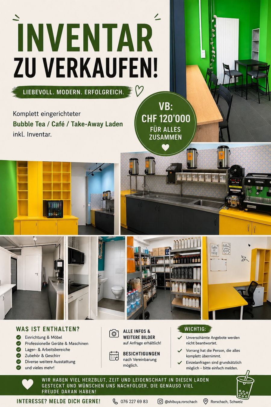 Elettrodomestici da cucina: Bubbletea Laden Inventar – Usato da Rorschach venduto da Inaya03