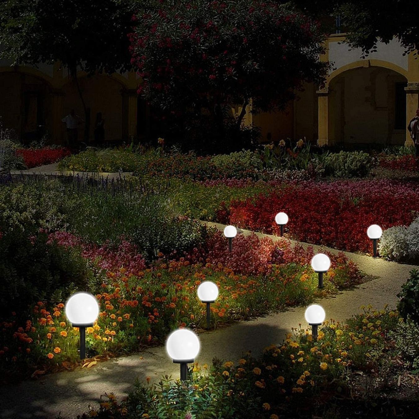 Lampen: LED Solar Gartenleuchte, Kaltweiß 6 Stück – Neu und originalverpackt aus Nuglar von SaleRitter