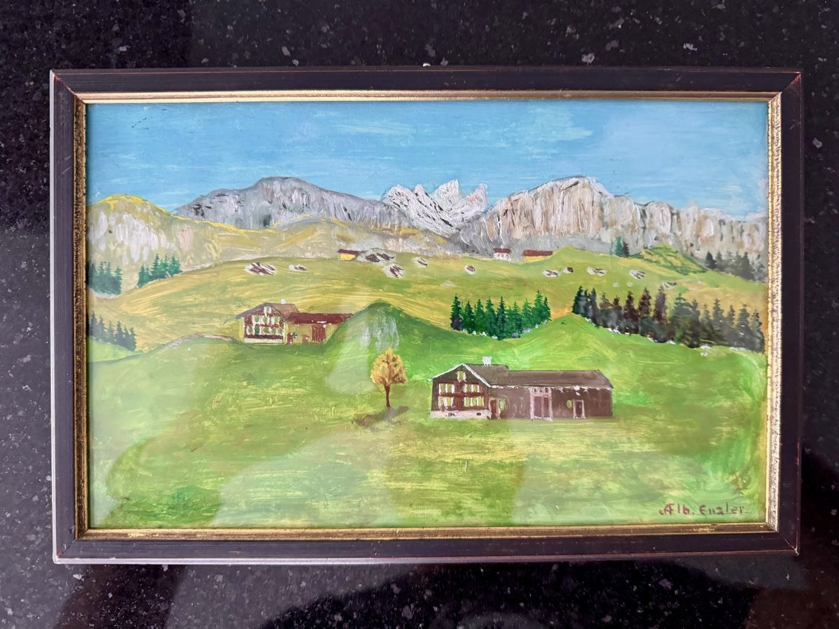 Gemälde: Albert Enzler Original – Gebraucht aus Untervaz von Lump1 1