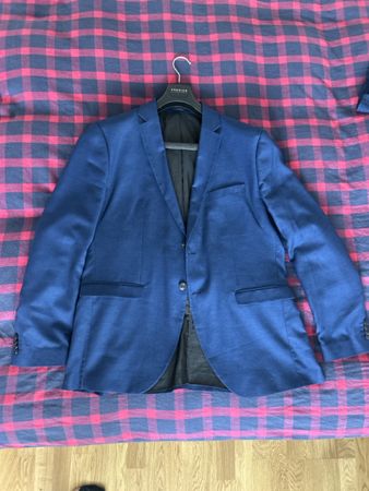 Jack & Jones Anzug, Super Slim, Gr. 58, Dunkelblau