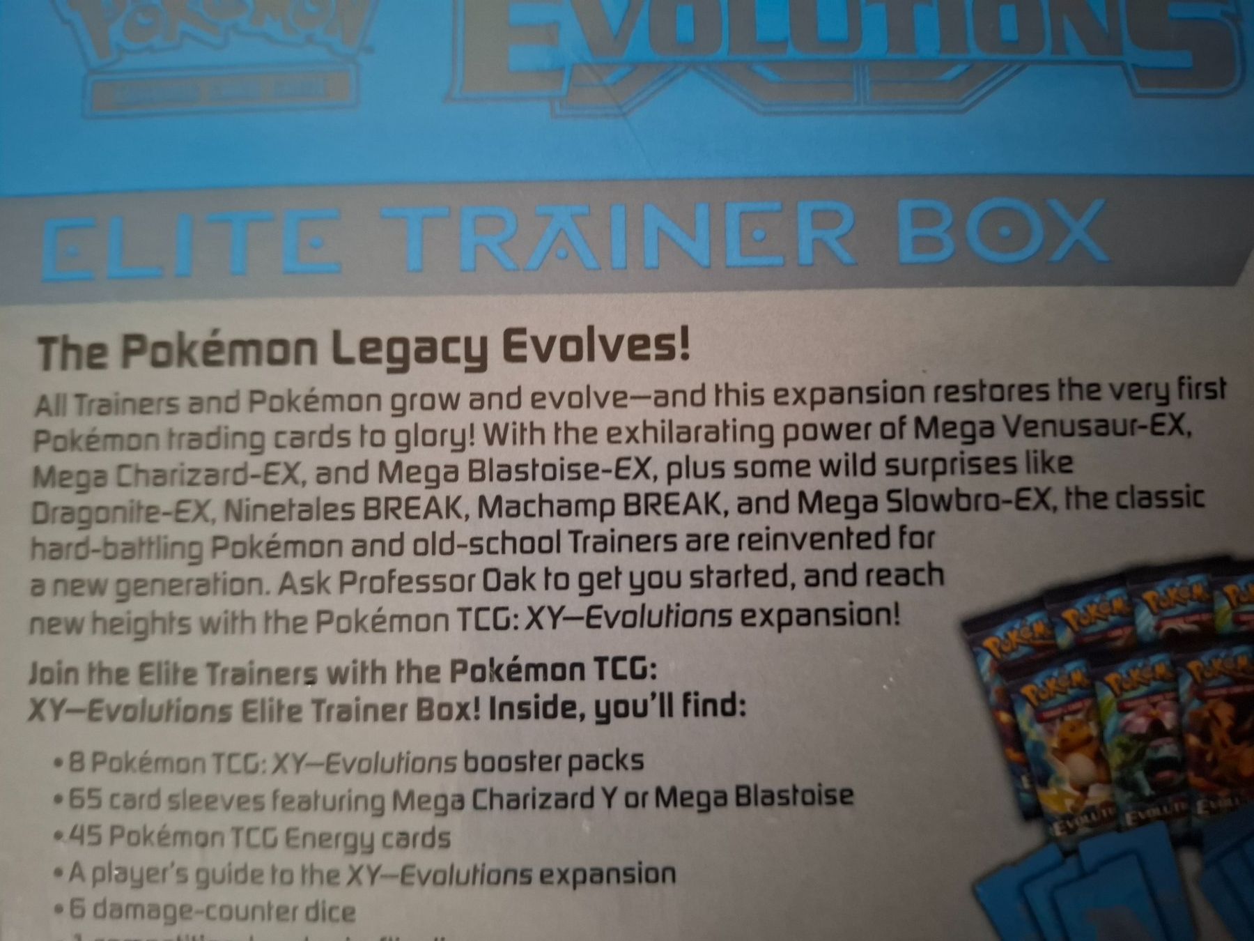 Pokémon Carte collezionabili: POKEMON XY EVOLUTIONS MEGA CHARIZARD ELITE TRAINER BOX engl – Nuovo e nell'imballaggio originale da Schlieren venduto da Alena020_0 5