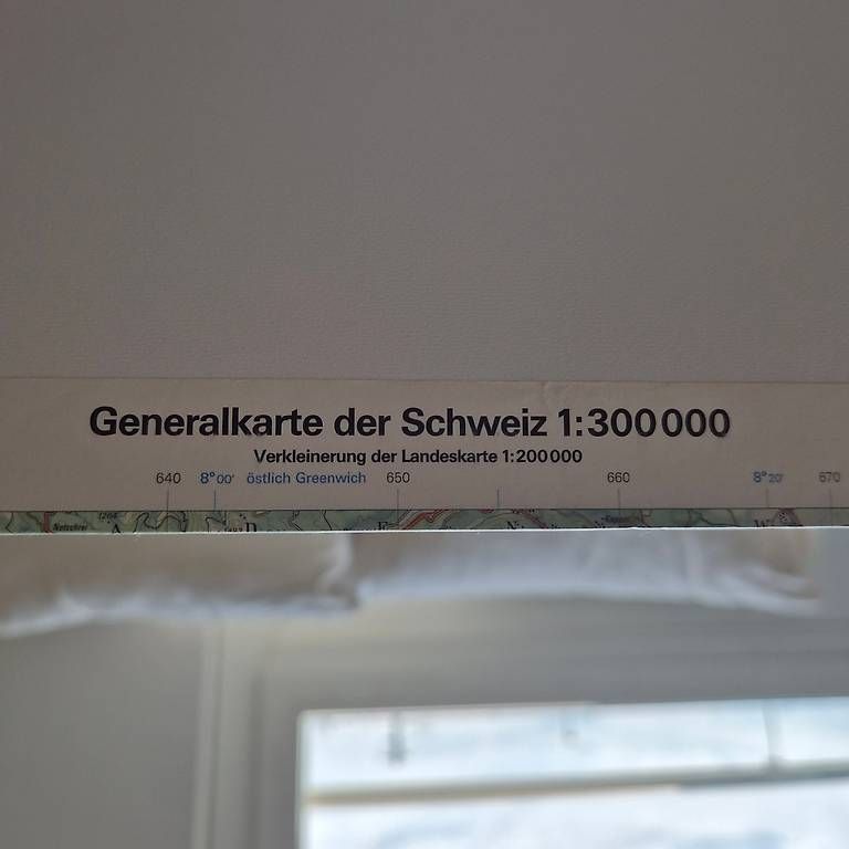 Cartine & Atlanti: Schweizerkarte als Wanddeko – Usato da Zürich venduto da Lector8 1