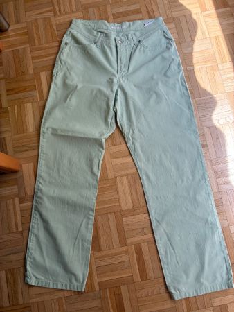 HIS Sommer Jeans hell gruen 42 -29 BW Elastan Straight