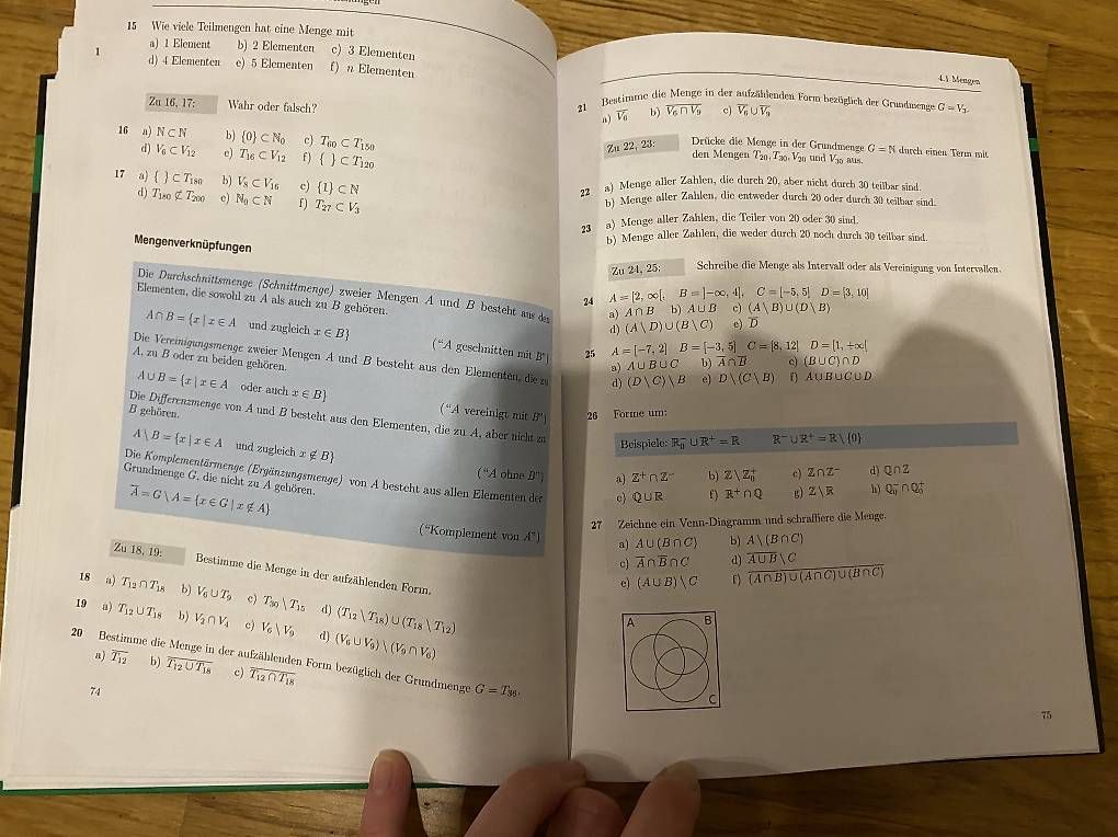 Libri: Algebra Übungsbuch – Usato da Madiswil venduto da jlb_9dnq 1
