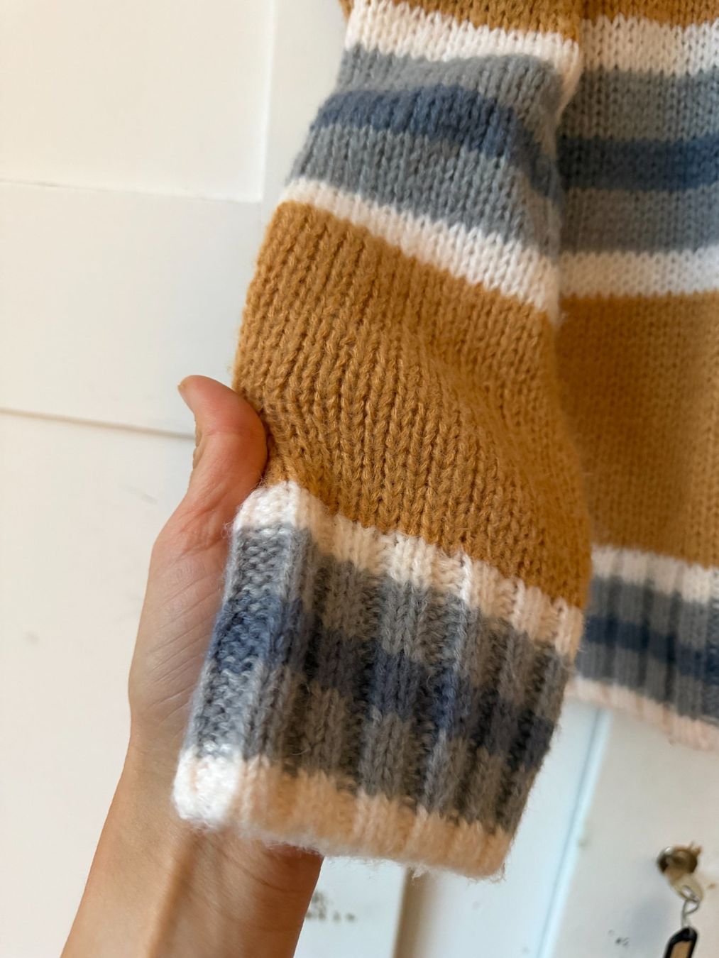 Rip Curl Maglioni & Felpe: Rip Curl Strickpullover Oversized / Senfgelb Gestreift Gr. S – Usato da Neukirch an der Thur venduto da foundby. 5