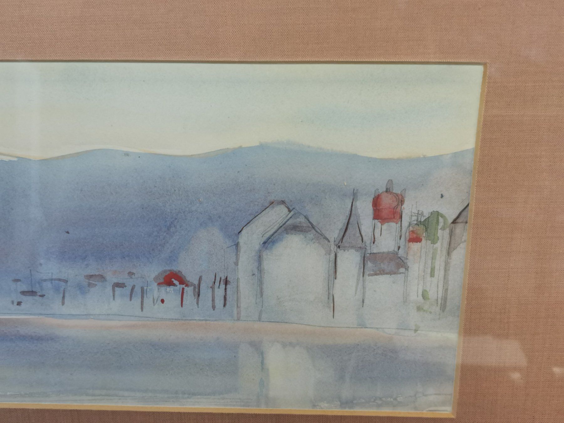 Gemälde: J. TROLLER AQUARELLE SIGNÉE ET DATÉE 1954 – Gebraucht aus Genève von Qanil77 4